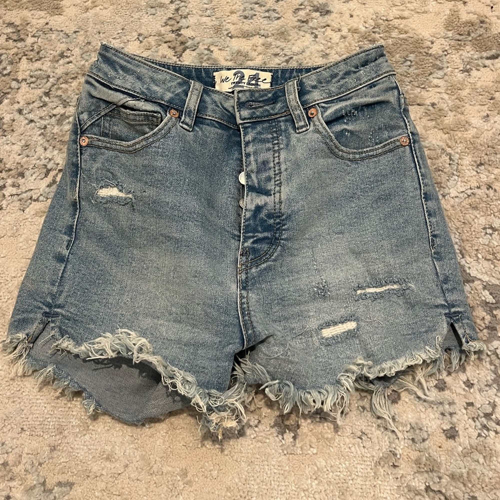Free People high rise Jean short size 24.